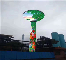 食品廠40米砼煙囪刷航標防腐增加表面光亮度